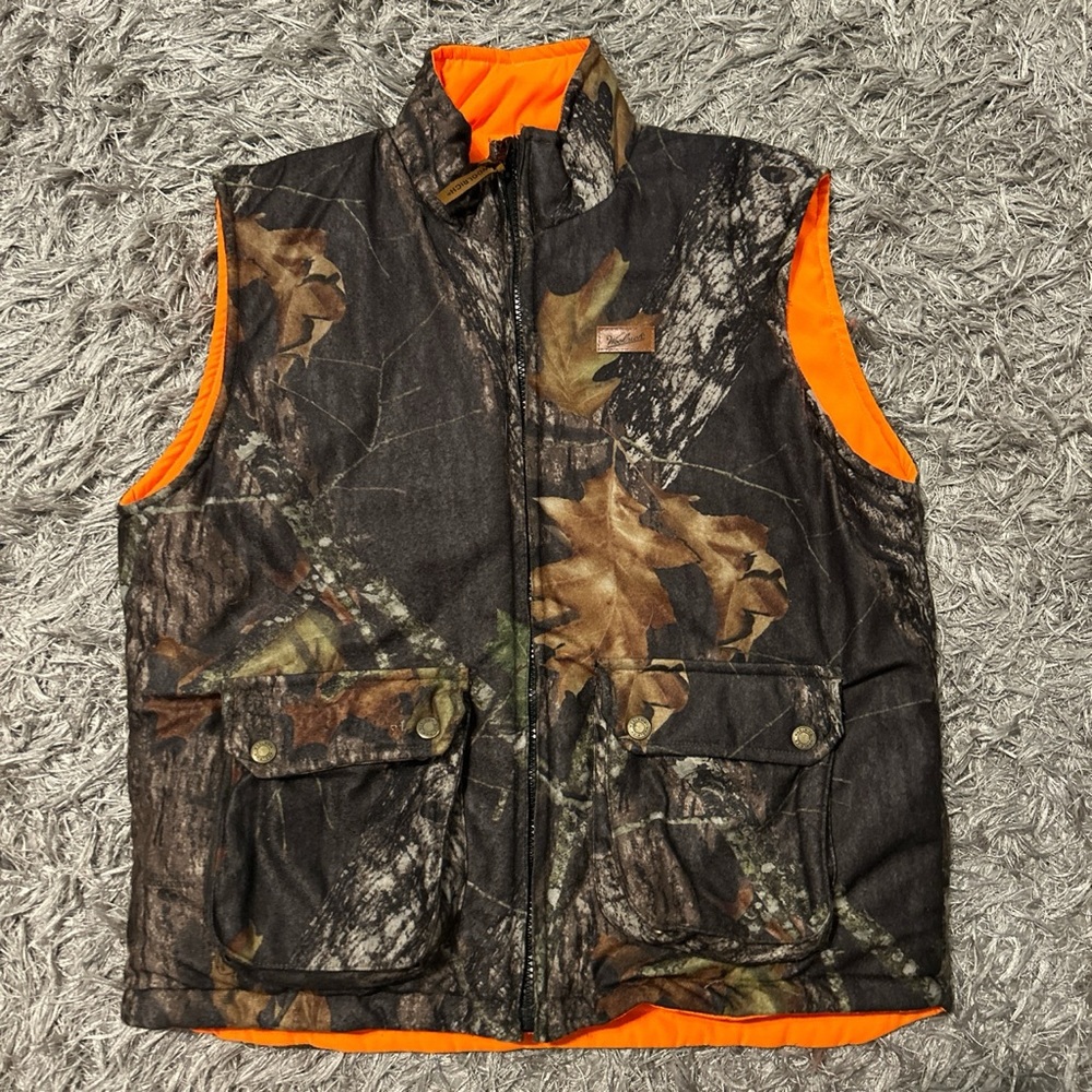 Woolrich reversable vest